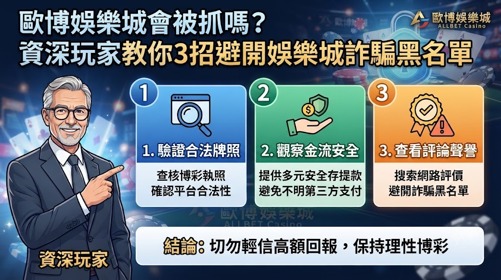 資深玩家教你3招避開娛樂城詐騙黑名單