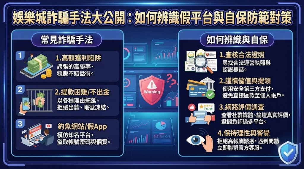 如何辨識假平台與自保防範對策